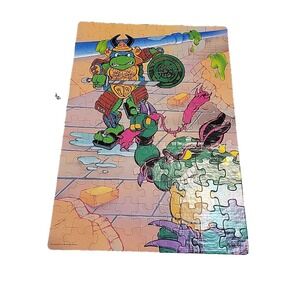 Vtg 1991 Teenage Mutant Ninja Turtles 100 pc Puzzle Complete Samurai Leonardo